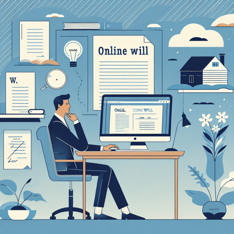 Understanding the Process of Writing an Online Will