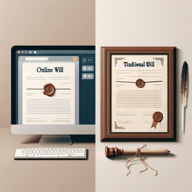 Online Wills vs Traditional Wills: Unraveling the Differences