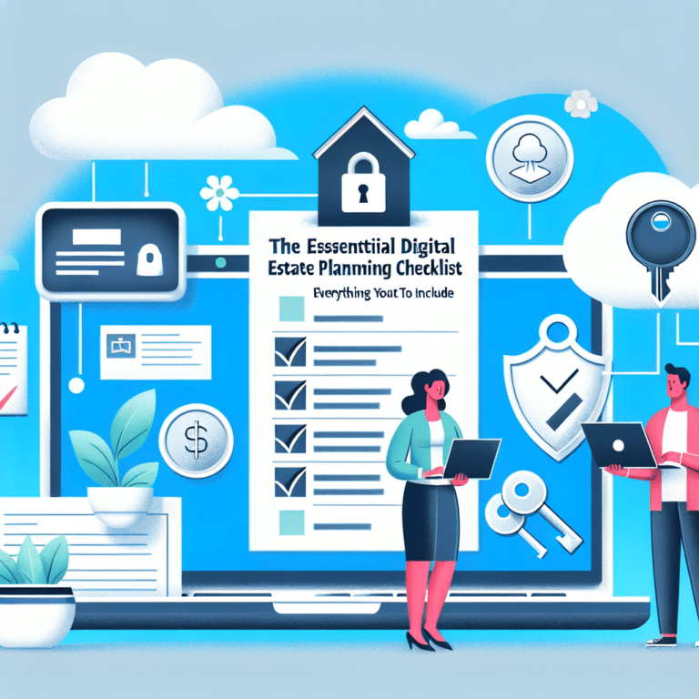 The Essential Digital Estate Planning Checklist: Everything You Need to Include